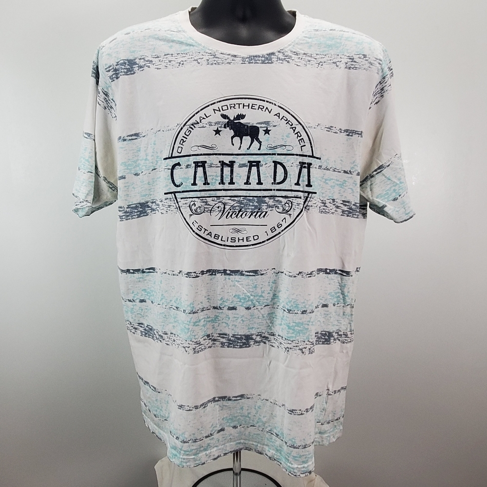 Men's Northern Apparel Victoria Canada T Shirt XL - Picture 2 of 13